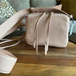 ALL SAINTS Vincent Leather Crossbody Bag